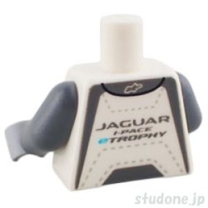 画像2: トルソー（ジャンプ スーツ ホワイト・Jaguar I-PACE eTROPHY） (2)