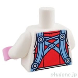 画像2: トルソー（ジャケット ホワイト・ユーティリティベルト/ピッグ/スター） (2)