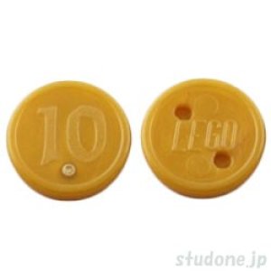 画像1: コイン・10Mark（パールゴールド） (1)