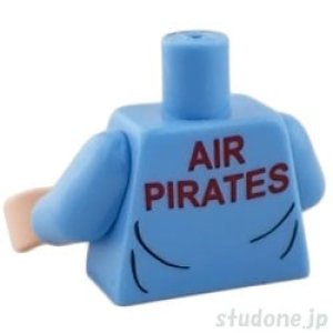 画像2: トルソー（ボタンアップ シャツ ミディアムブルー・Vネック シャツ/AIR PIRATES） (2)