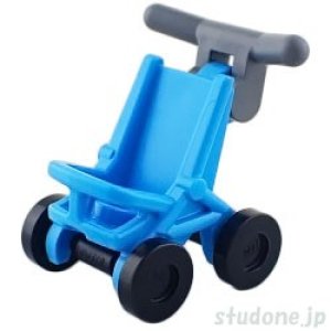画像1: ベビーカー（ダークアジュール） (1)