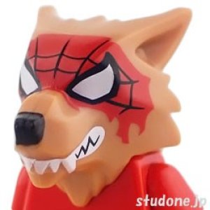 画像1: ヘッド（ウェアウルフ スパイダーマン） (1)