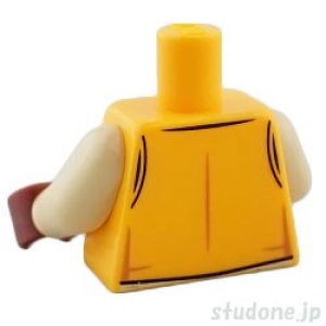 画像2: トルソー（ベスト ブライトライトオレンジ・シャツ タン） (2)