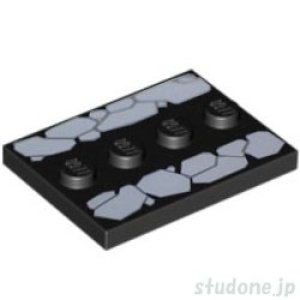 画像1: 3x4タイル・センター4スタッド（石畳） (1)