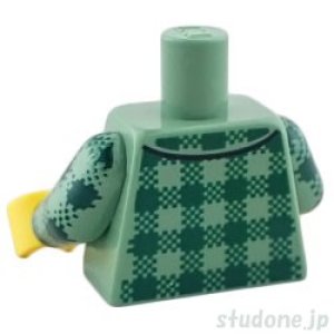 画像2: トルソー（バハシャツ・チェックパターン ダークグリーン） (2)