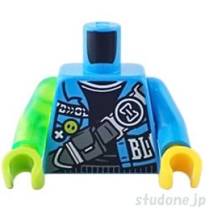 画像1: トルソー（ジャケット ダークアジュール・ポーチ ストラップ） (1)