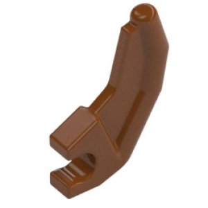 画像1: バーブ/クロー/ホーン・クリップ・TYPE2（レディッシュブラウン） (1)