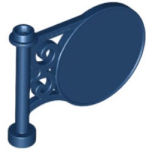 画像1: サイン柱（ダークブルー） (1)