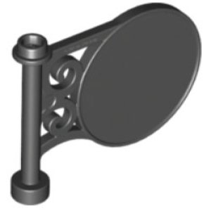 画像1: サイン柱（ブラック） (1)