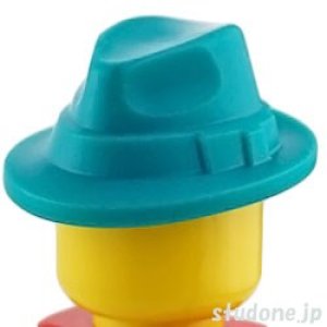 画像1: フェドーラ ハット（ダークターコイズ） (1)