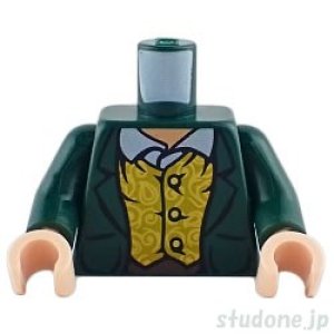 画像1: トルソー（ジャケット ダークグリーン・ベスト イエロー） (1)