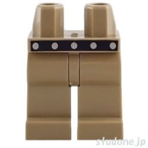 画像1: レッグ（ダークタン・ベルト/5ドット） (1)