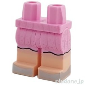 画像1: レッグ（ブライトピンク・プリーツ/ブーツ） (1)