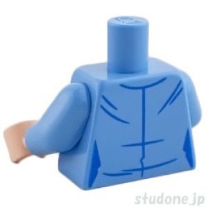 画像2: トルソー（ジャケット ミディアムブルー・ロープネックレス） (2)