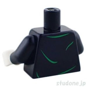 画像2: トルソー（ローブ ブラック・グリーン ライン） (2)