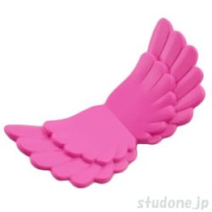 画像1: ウィング・スタッド ホルダー（ダークピンク） (1)