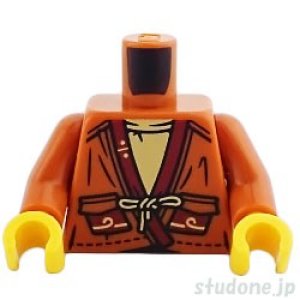 画像1: トルソー（ローブ ダークオレンジ・ダークレッド トリム） (1)