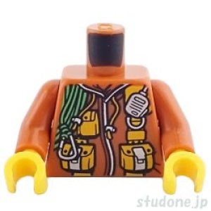 画像1: トルソー（ジャケット/ダークオレンジ・ポーチ・ラジオ・ロープ） (1)