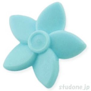 画像1: フレンズ・フラワー・ヘアーピン/TYPE3（ライトアクア） (1)