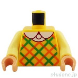 画像1: トルソー（ベスト イエロー・ダイアゴナル ストライプ） (1)