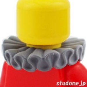 画像1: ひだ襟（ダークブルーイッシュグレー） (1)