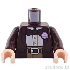 画像1: トルソー（ジャケット ダークブラウン・ボウ/ベルト） (1)