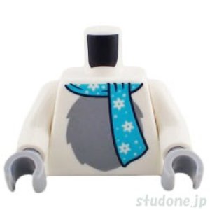 画像1: トルソー（シロクマ・スカーフ） (1)