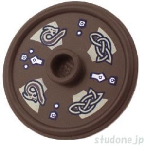 画像1: アラウンドエッジ シールド（ドラゴンヘッド・ノット） (1)