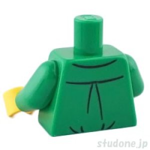 画像2: トルソー（シャツ グリーン・スカーフ/スカウト バッジ） (2)