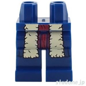 画像1: レッグ（ダークブルー・ファー コートテール） (1)