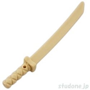 画像1: 日本刀・四角柄/TYPE2（タン） (1)