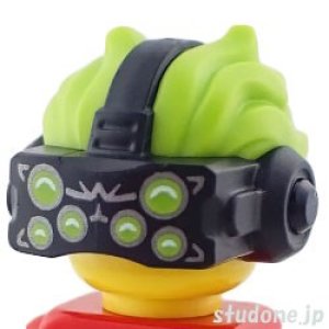 画像1: ヘア（VR バイザーヘッドセット・ヘア ライム） (1)