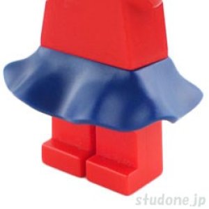 画像1: プラスチック スカート（ダークブルー） (1)