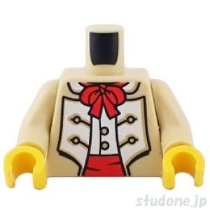 画像1: トルソー（コート タン・ホワイト パネル/リボン/ウエストバンド） (1)