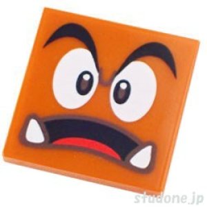 画像1: 2x2タイル（クリボー フェイス3） (1)