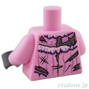 画像2: トルソー（ネグリジェ ブライトピンク・トーン/リプト） (2)