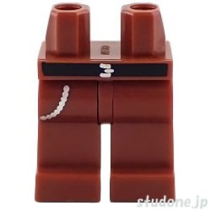 画像1: レッグ（レディッシュブラウン・ベルト/チェーン） (1)