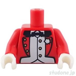 画像1: トルソー（ジャケット レッド・ベスト ホワイト） (1)