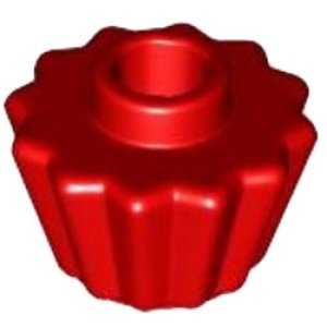 画像1: カップケーキ ライナー・TYPE2（レッド） (1)