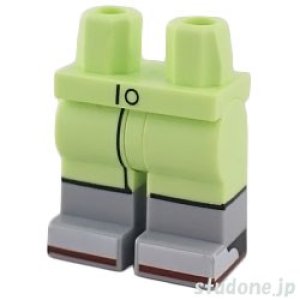 画像1: レッグ（イエローウイッシュグリーン・ブーツ ライトブルーイッシュグレー） (1)