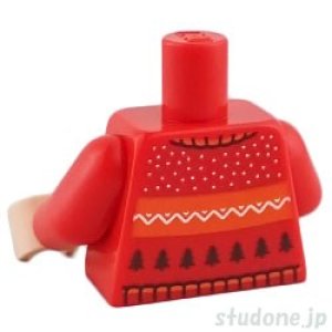 画像2: トルソー（フェアアイルセーター レッド・アウル） (2)