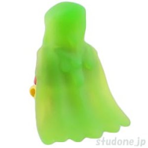 画像2: フード/ケープ・フレキシブルラバー（トランスブライトグリーン） (2)