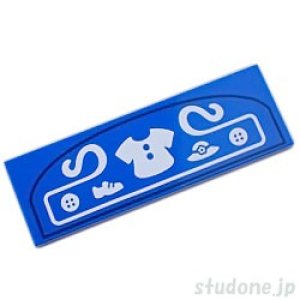 画像1: 2x6タイル（ストア サイン・シャツ/靴/帽子/ボタン） (1)