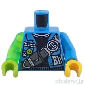 画像1: トルソー（ジャケット ダークアジュール・ポーチ ストラップ） (1)