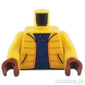 画像1: トルソー（ジャケット イエロー・ストライプ シャツ ダークブルー） (1)