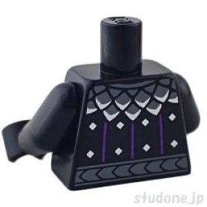 画像2: トルソー（キャッスル サーコート ブラック・シルバーダイヤモンド/バックル） (2)