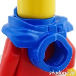 画像2: ショルダーパット アーマー クロスシース（ブルー） (2)