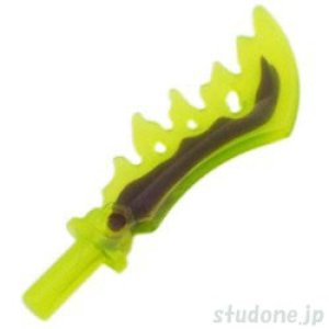 画像1: セレイテッドソード（トランスネオングリーン/ダークパープル） (1)