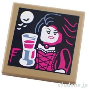 画像1: 2x2タイル（ミニフィギュア 肖像画） (1)