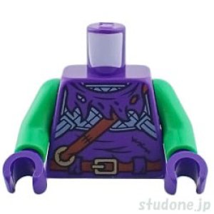 画像1: トルソー（チュニック タタード ダークパープル・ベルト/ストラップ） (1)